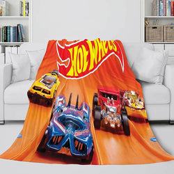Hot Wheels Blanket Flannel Fleece Blanket (Online Order Only)