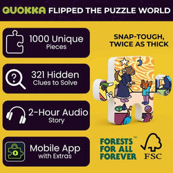 Hotel Budapets "Seek & See" 1000 Piece Jigsaw Puzzle Quokka