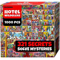 Hotel Budapets "Seek & See" 1000 Piece Jigsaw Puzzle Quokka