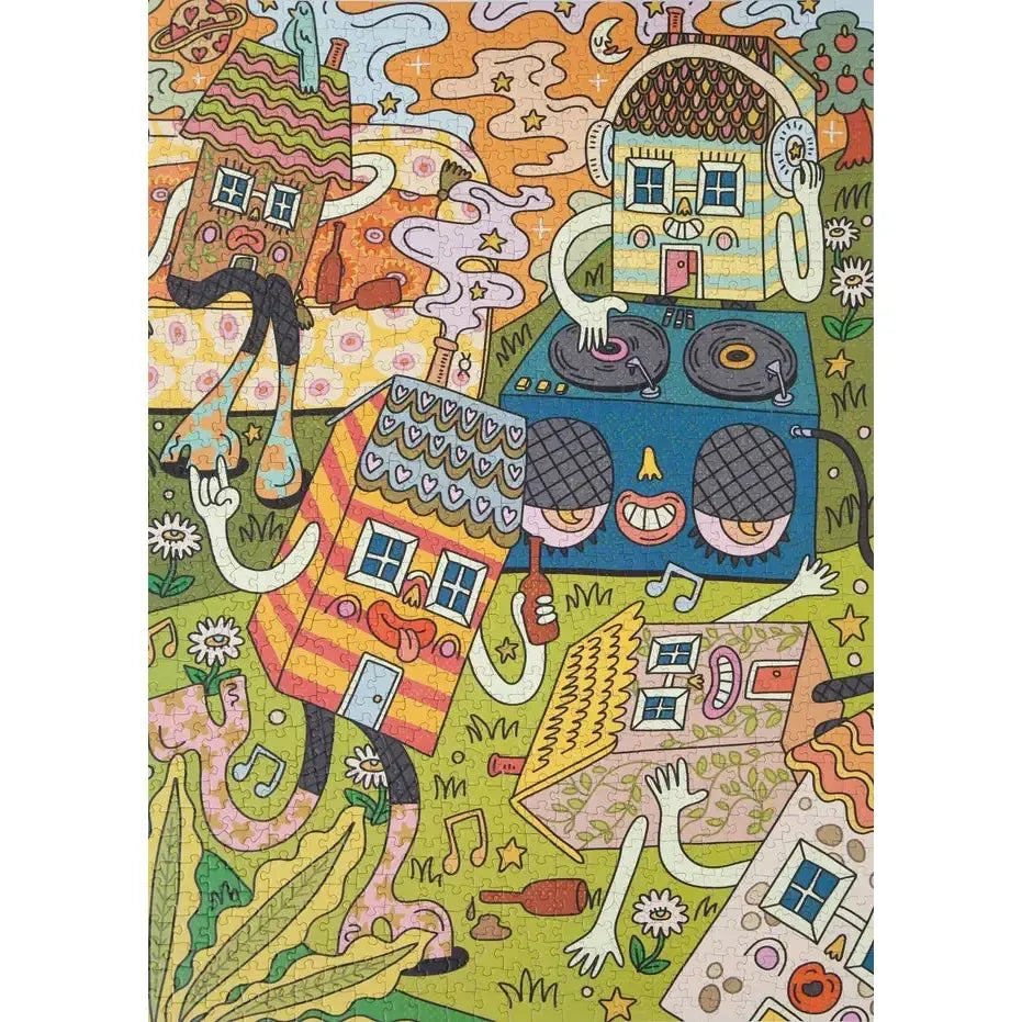 House Party 1000 Piece Jigsaw Puzzle Birdie (ONLINE ORDER ONLY)