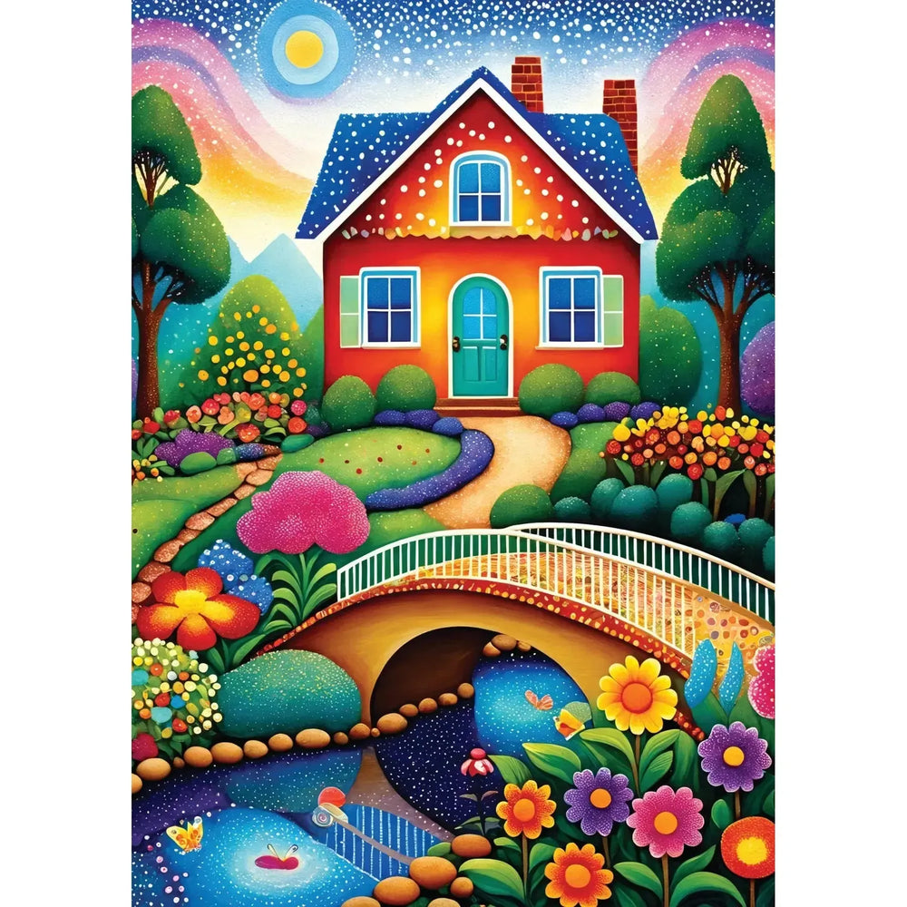 House of Colors 1000 Piece Jigsaw Puzzle Enjoy (ONLINE ORDER ONLY)