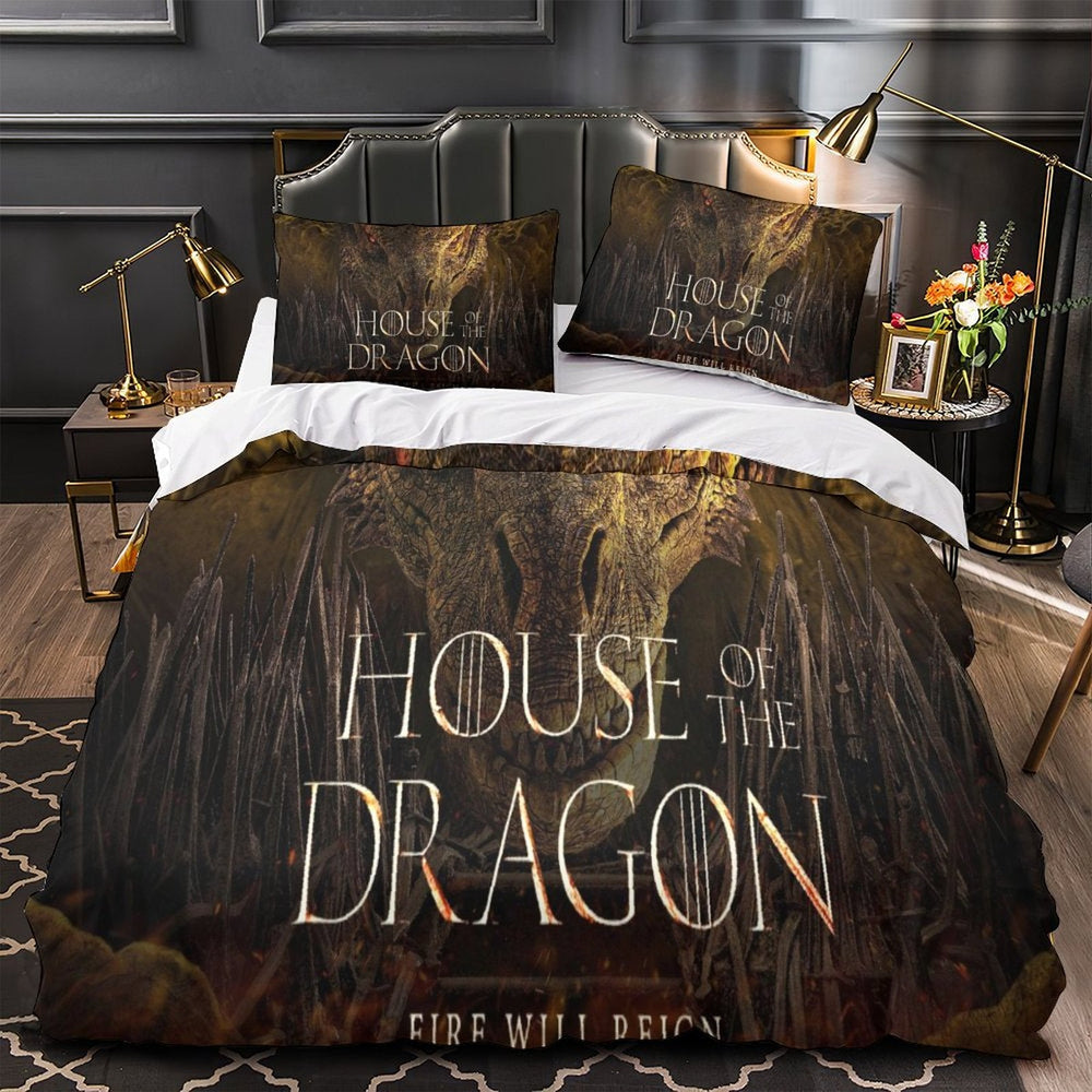 House of the Dragon Bedding Set Duvet Cover Without Filler (Online Order Only)