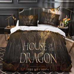 House of the Dragon Bedding Set Duvet Cover Without Filler (Online Order Only)