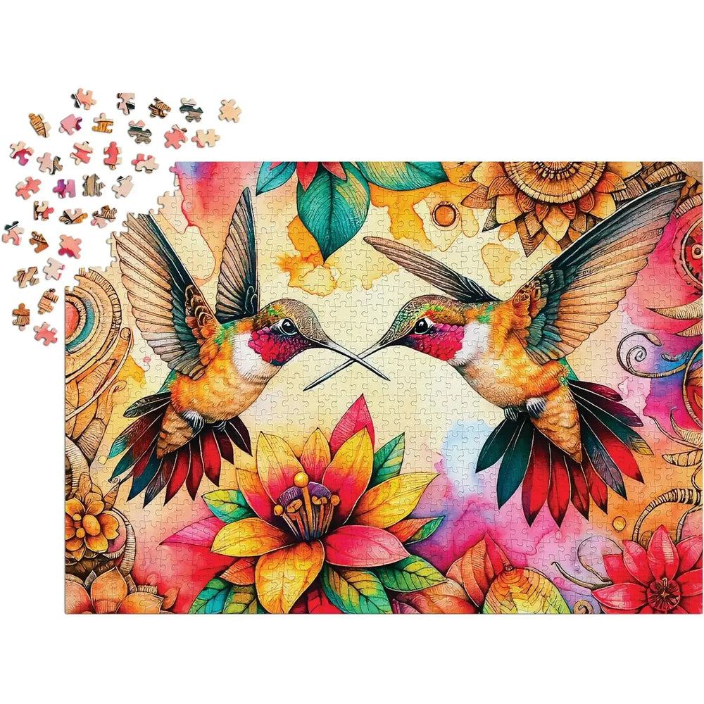 Hummingbird Haven 1000 Piece Jigsaw Puzzle Enjoy (ONLINE ORDER ONLY)