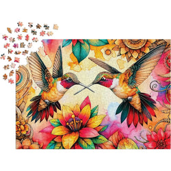 Hummingbird Haven 1000 Piece Jigsaw Puzzle Enjoy (ONLINE ORDER ONLY)