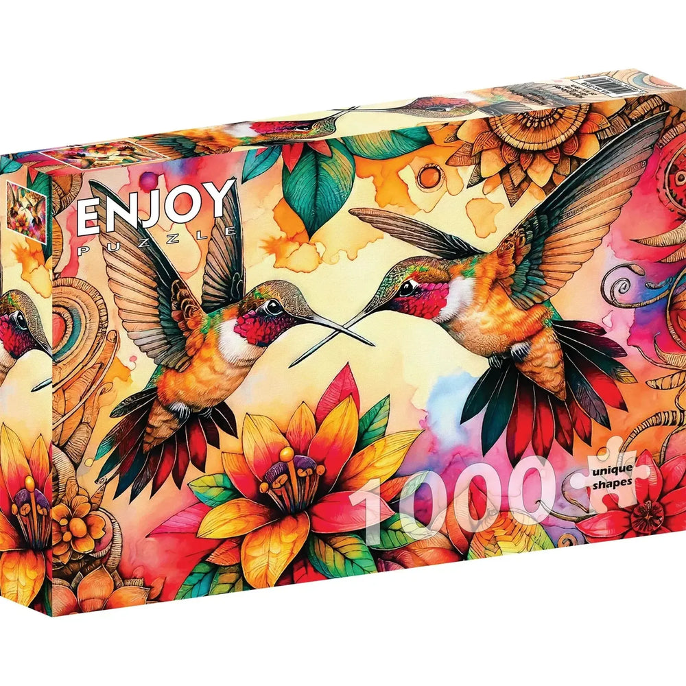 Hummingbird Haven 1000 Piece Jigsaw Puzzle Enjoy (ONLINE ORDER ONLY)