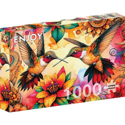 Hummingbird Haven 1000 Piece Jigsaw Puzzle Enjoy (ONLINE ORDER ONLY)