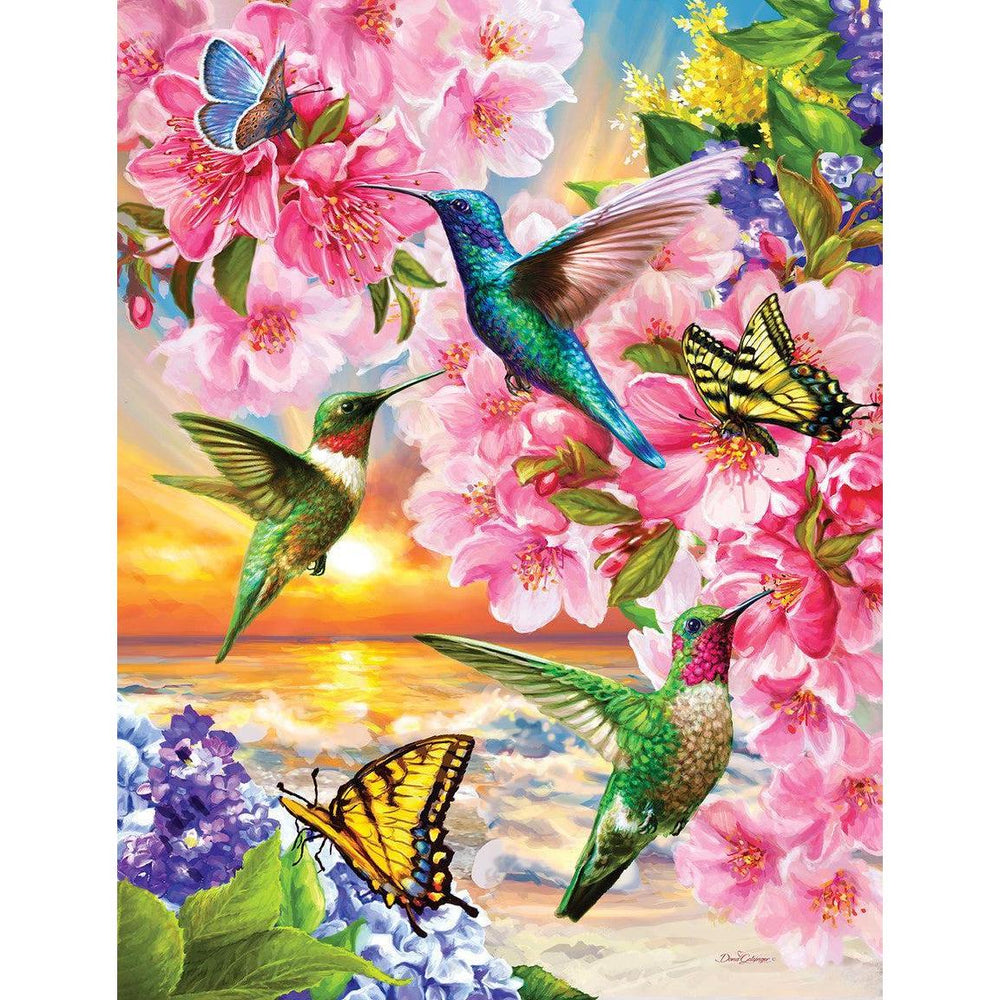 Hummingbirds 500 Piece Jigsaw Puzzle Springbok (ONLINE ORDER ONLY)