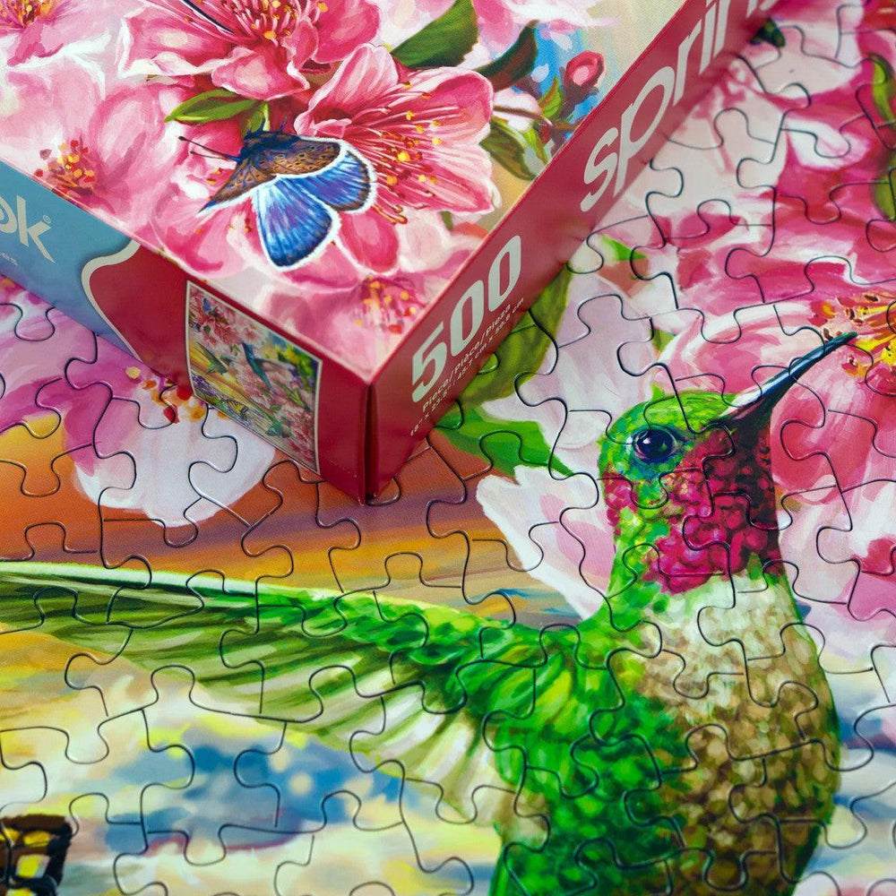 Hummingbirds 500 Piece Jigsaw Puzzle Springbok (ONLINE ORDER ONLY)
