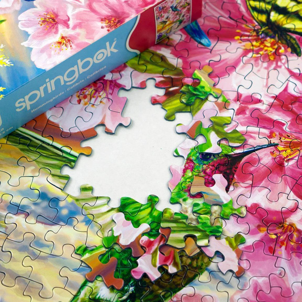 Hummingbirds 500 Piece Jigsaw Puzzle Springbok (ONLINE ORDER ONLY)