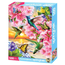 Hummingbirds 500 Piece Jigsaw Puzzle Springbok (ONLINE ORDER ONLY)