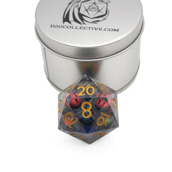 Hydra's Eyes | Giant D20 Moving Eye DnD Dice | Acrylic RPG Gaming Dice (ONLINE ORDER ONLY)