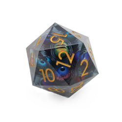 Hydra's Eyes | Giant D20 Moving Eye DnD Dice | Acrylic RPG Gaming Dice (ONLINE ORDER ONLY)