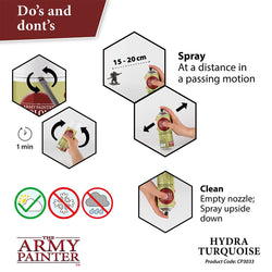 Army Painter Colour Primer: Hydra Turquosie (ONLINE ORDER ONLY)