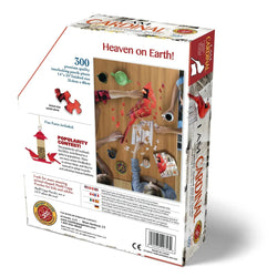 I Am Cardinal 300 Piece Bird Shaped Jigsaw Puzzle Madd Capp (ONLINE ORDER ONLY)