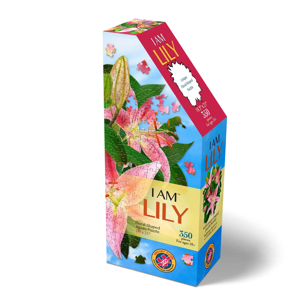 I Am Lily 350 Piece Floral Shaped Jigsaw Puzzle Madd Capp (ONLINE ORDER ONLY)
