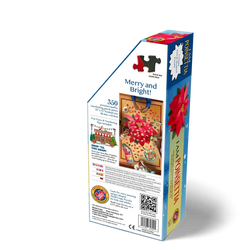 I Am Poinsettia 350 Piece Floral Shaped Jigsaw Puzzle Madd Capp (ONLINE ORDER ONLY)