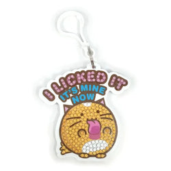 I Licked It.... Whisky Crystal Art Fuzz Balls Bag Charm Kit Craft Buddy (ONLINE ORDER ONLY)