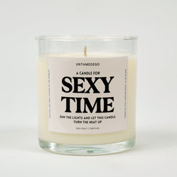 A Candle For Sexy Time Glass Candle (ONLINE ORDER ONLY)