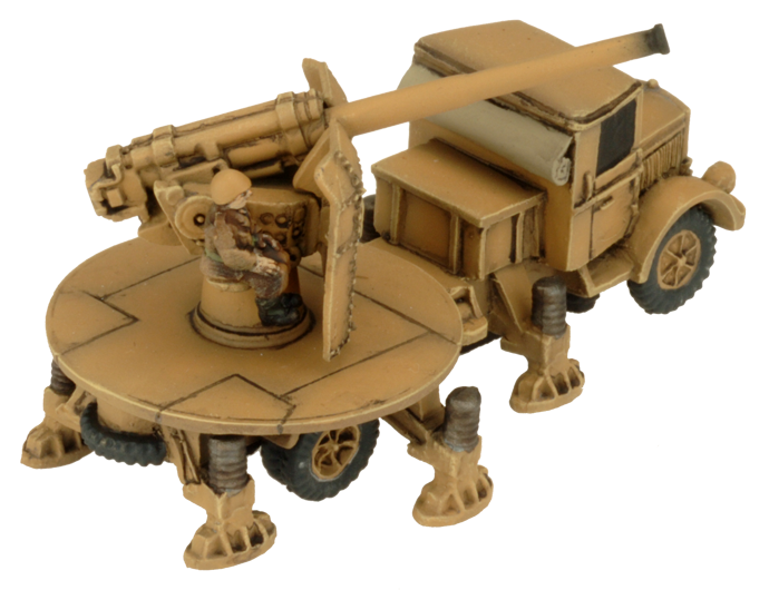 Flames of War: Italian 90mm on Lancia Anti-tank Battery (Mid War)