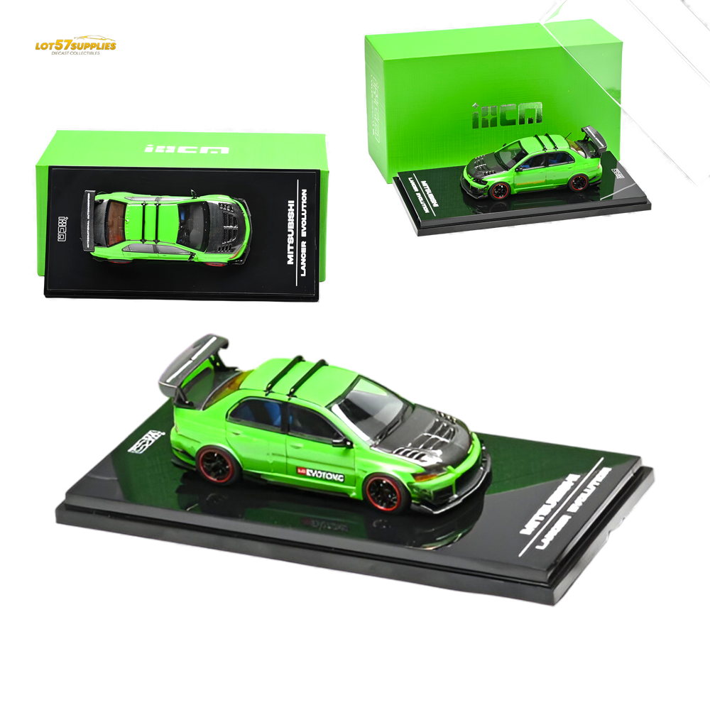 IHCM Mitsubishi Lancer Evo IX Parrot Green 1:64