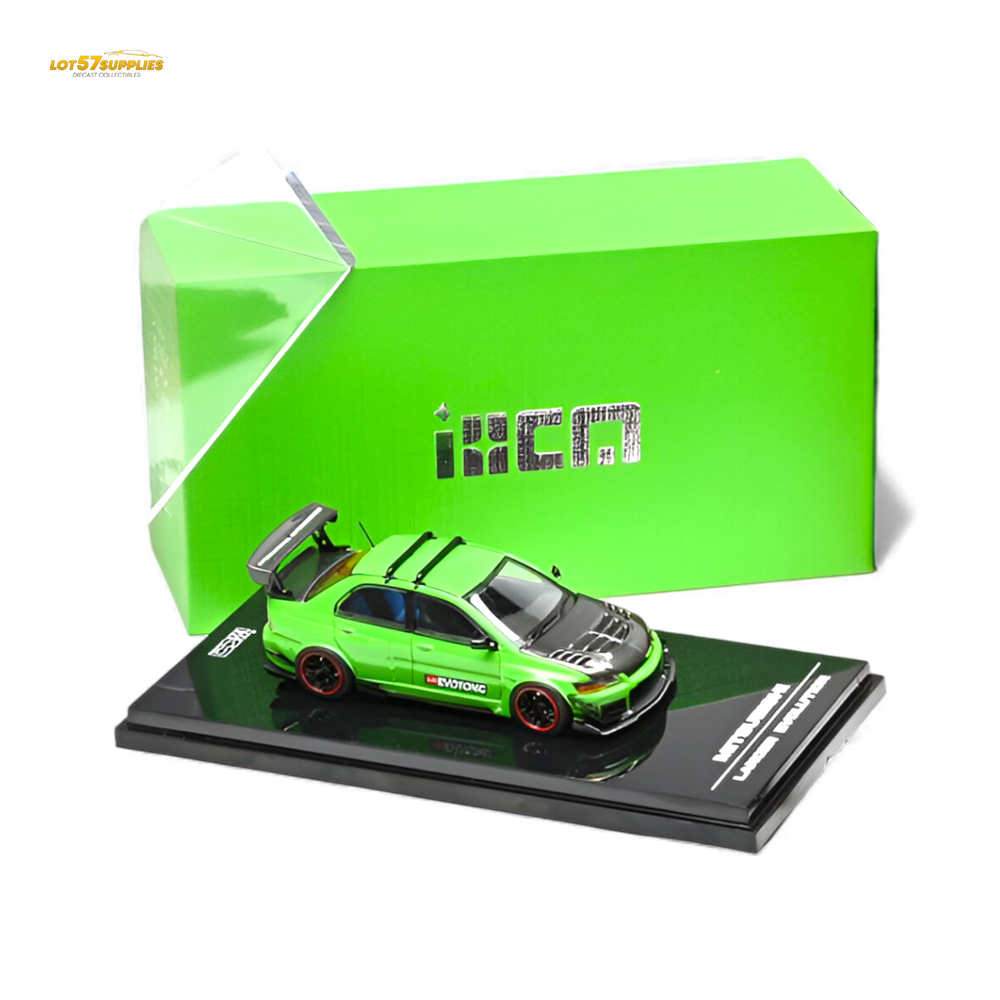 IHCM Mitsubishi Lancer Evo IX Parrot Green 1:64