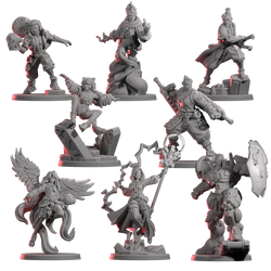 Infinity HexaDome Legends Core Box [AUGUST PRE-ORDER] [SPANISH] (ONLINE ORDER ONLY)