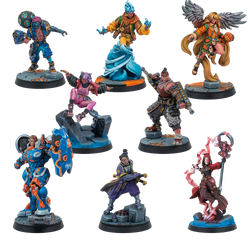 Infinity HexaDome Legends Core Box [AUGUST PRE-ORDER] [SPANISH] (ONLINE ORDER ONLY)