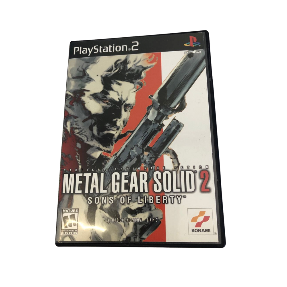 Metal Gear Solid 2 | PS2 | NM (ONLINE ORDER ONLY)