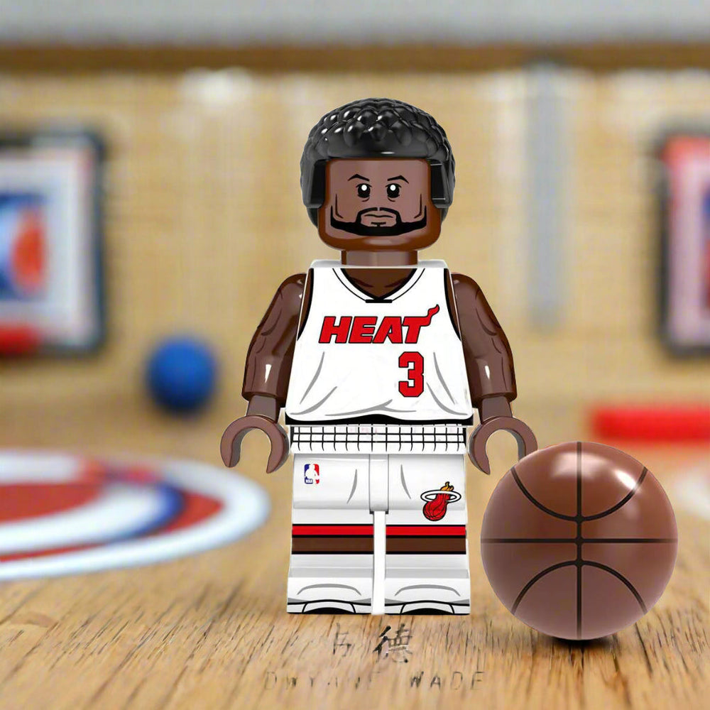 Dwayne Wade Custom Basketball Minifigure (ONLINE ORDER ONLY)