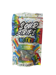 Sour Strip Bites Rainbow Flavor (Spain) 180g (ONLINE ORDER ONLY)