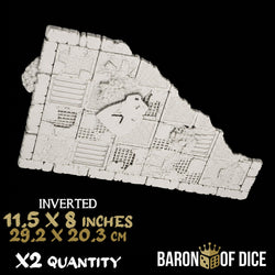 Orc Scrapyard Template Set | 11e Terrain Template Set | Shipping Excluded (ONLINE ORDER ONLY)
