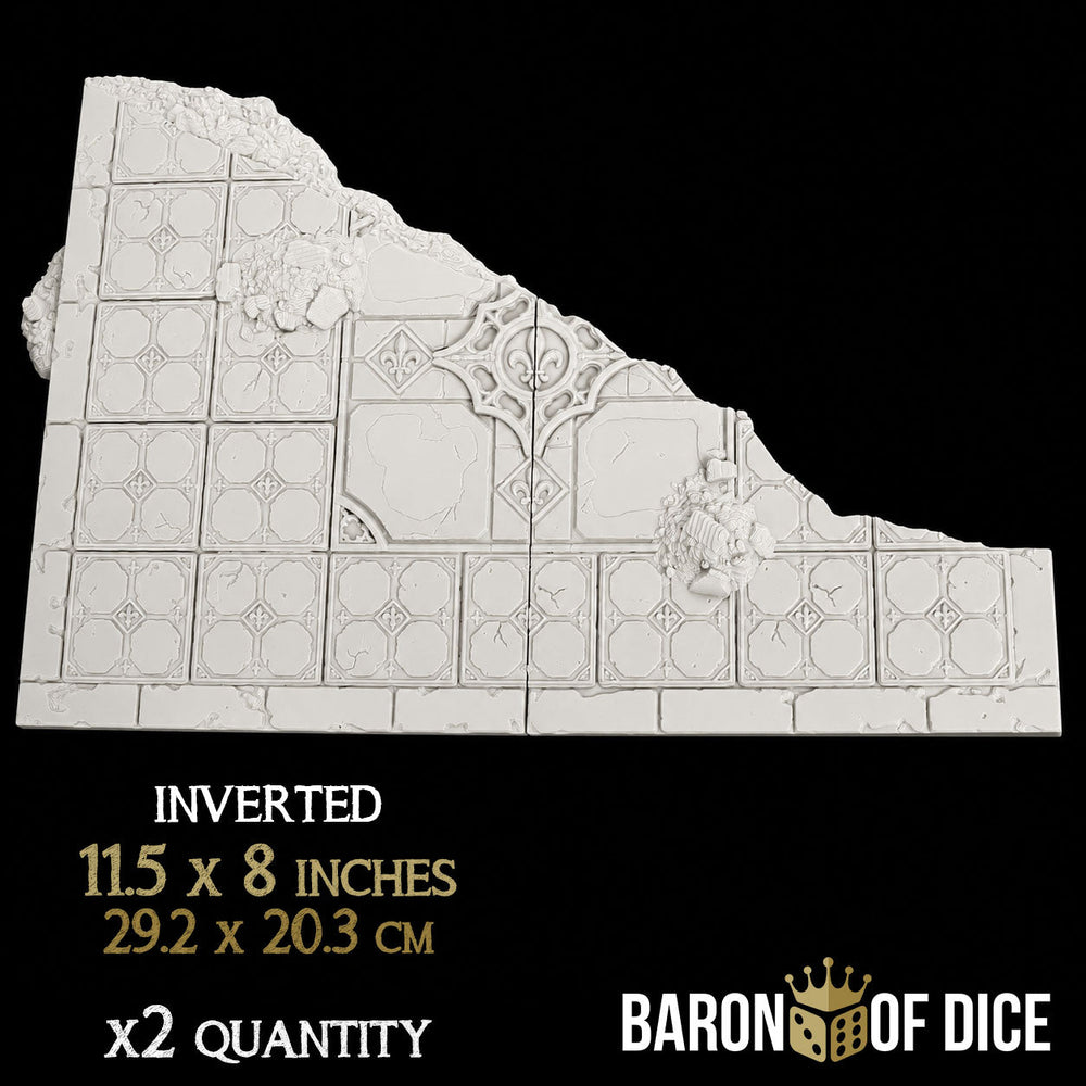 Cathedral of the Martyrs | 11e Terrain Template Set | Shipping Excluded (ONLINE ORDER ONLY)
