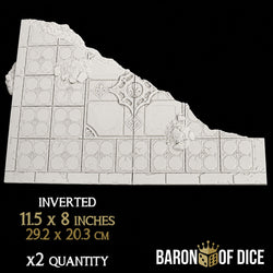 Cathedral of the Martyrs | 11e Terrain Template Set | Shipping Excluded (ONLINE ORDER ONLY)