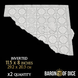 Stonevault Template Set | 11e Terrain Template Set | Shipping Excluded (ONLINE ORDER ONLY)