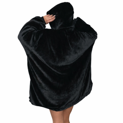 black  Blanket Hoodie