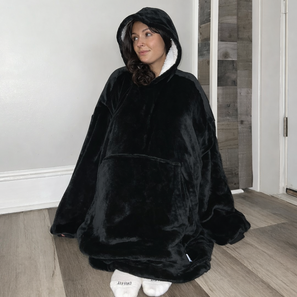 black  Blanket Hoodie