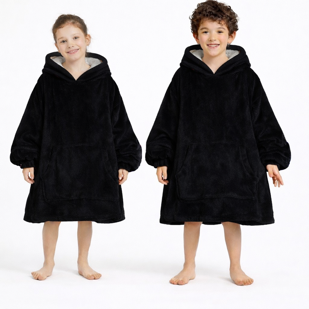 black  Blanket Hoodie