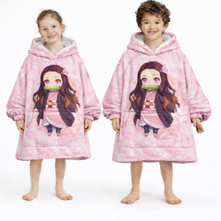 Nezuko Kamado Blanket Hoodie