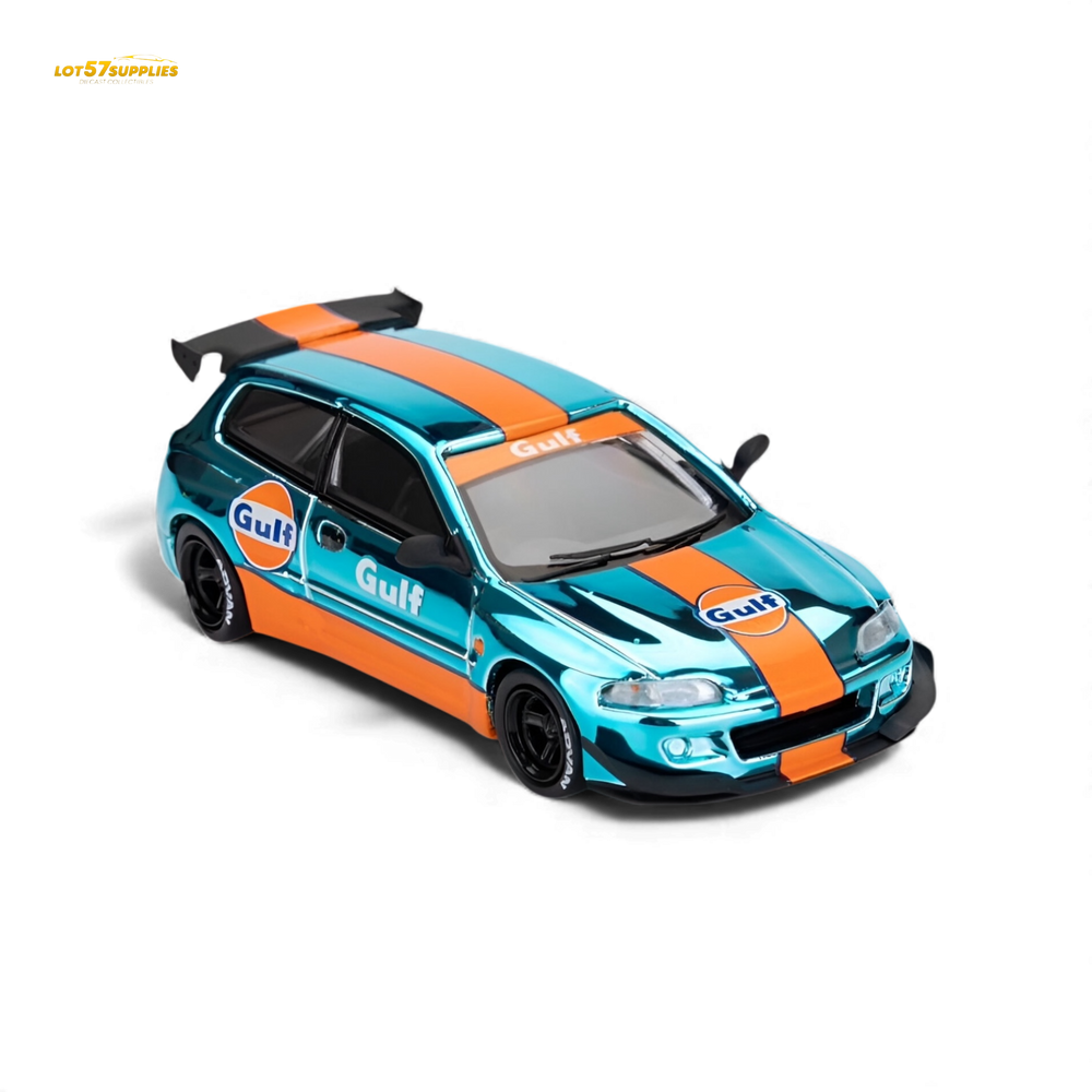 (Pre-Order) ET Model Pandem Civic EG6 Mk5 Rocket Bunny - Gulf 1:64 (ONLINE ORDER ONLY)