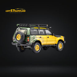 GCD Toyota Land Cruiser LC80 Camel Cup Version With Accessories 1:64 (ONLINE ORDER ONLY)