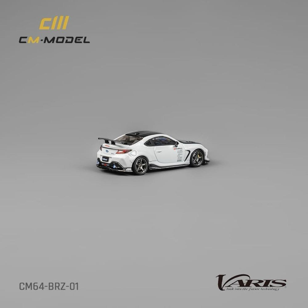 CM Model Subaru BRZ Varis BRZ ARISING-1 in White 1:64 CM64-BRZ-01 (ONLINE ORDER ONLY)