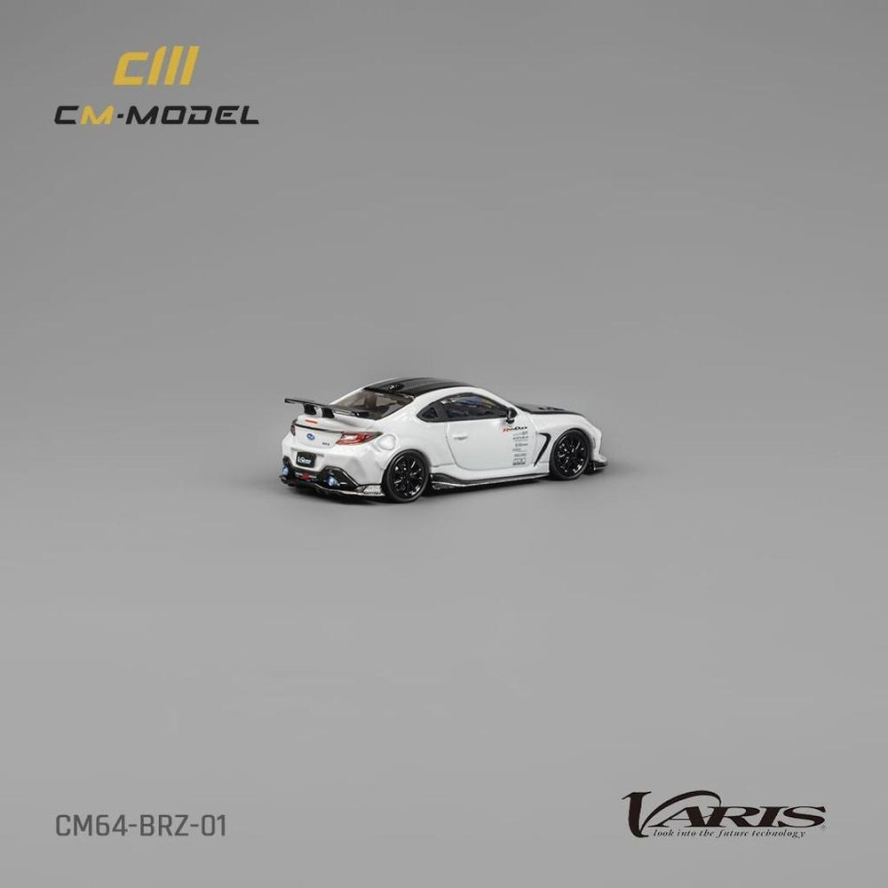 CM Model Subaru BRZ Varis BRZ ARISING-1 in White 1:64 CM64-BRZ-01 (ONLINE ORDER ONLY)