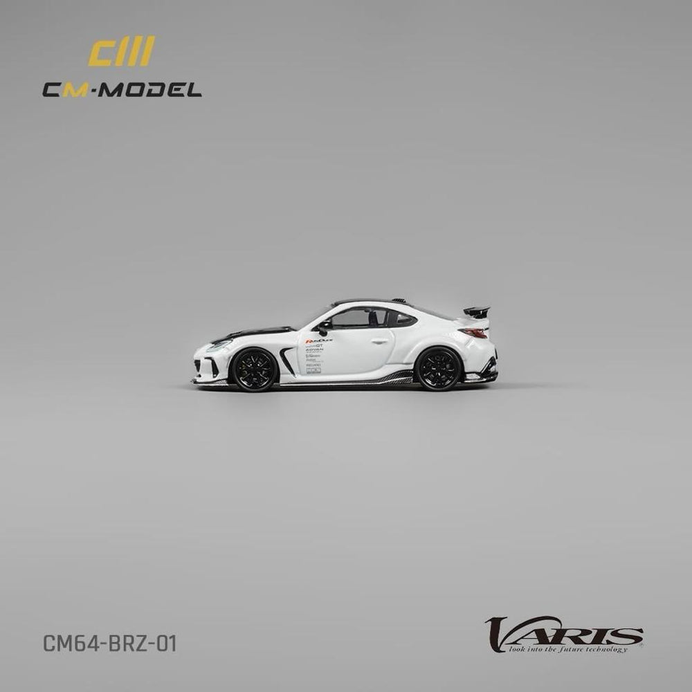 CM Model Subaru BRZ Varis BRZ ARISING-1 in White 1:64 CM64-BRZ-01 (ONLINE ORDER ONLY)