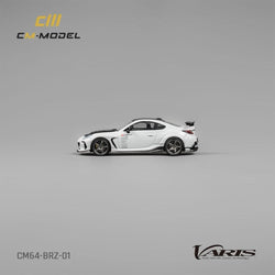 CM Model Subaru BRZ Varis BRZ ARISING-1 in White 1:64 CM64-BRZ-01 (ONLINE ORDER ONLY)