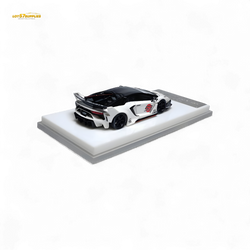 ScaleMini Lamborghini Aventador GT EVO LBWK LB-Silhouette Works in White Limited to 499 Pcs 1:64 Resin (ONLINE ORDER ONLY)