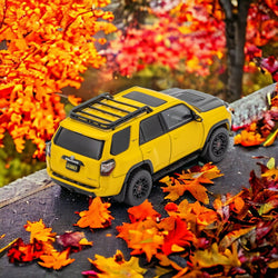 GCD Toyota 4 RUNNER SUV 4x4 OFF ROAD in Yellow 1:64 (ONLINE ORDER ONLY)