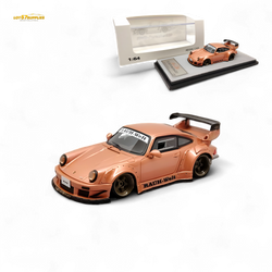QIDIAN Porsche RWB 930 Champagne Gold 1:64