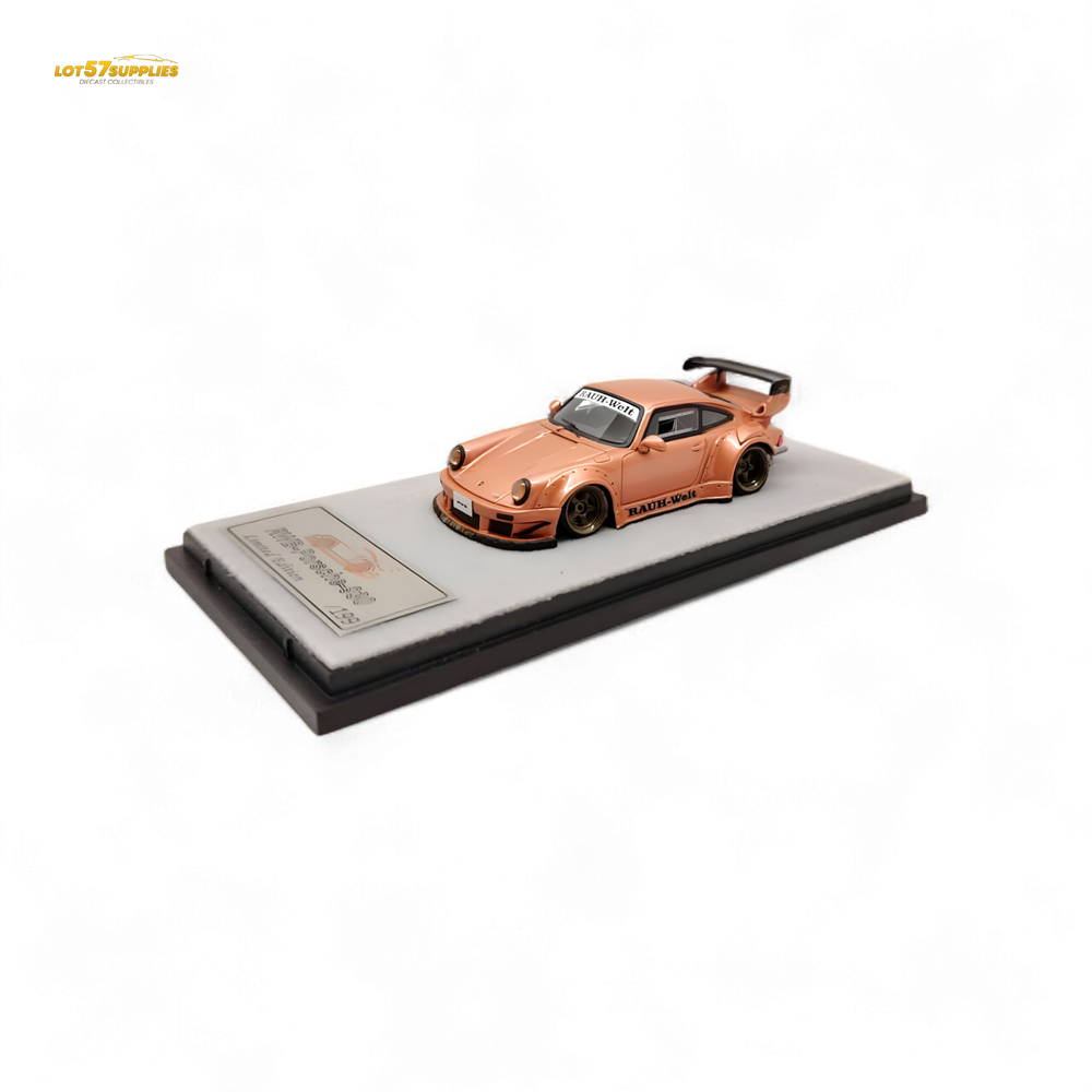 QIDIAN Porsche RWB 930 Champagne Gold 1:64
