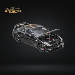 Focal Horizon Skyline GT-R R35 Black With Openable Hood 1:64 (ONLINE ORDER ONLY)